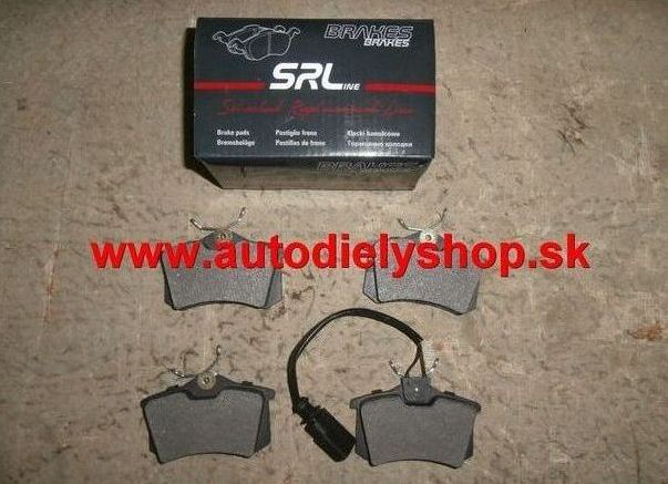 Audi A4 10/04- predné platničky typ ATE, / SRL /
