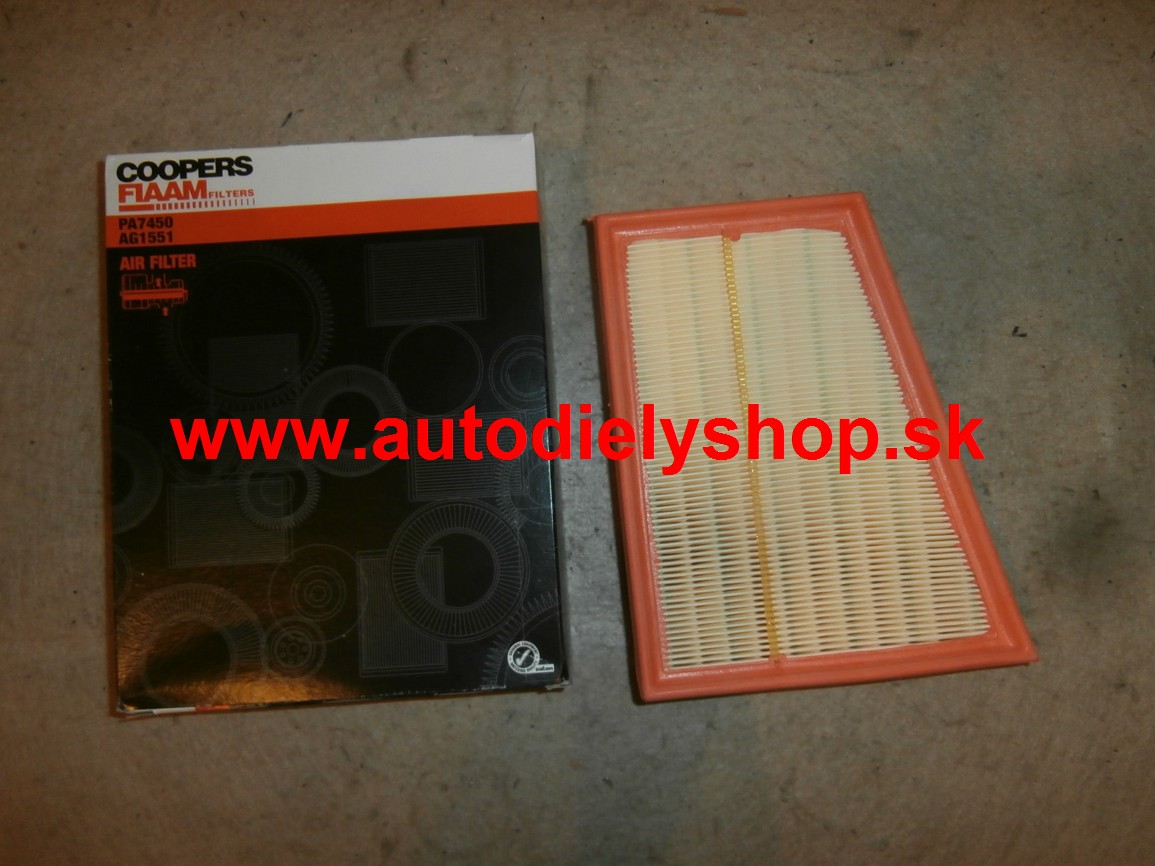Renault SCENIC II 5/03- vzduchový filter 1,5DCi-1,6i / MULLER FILTER