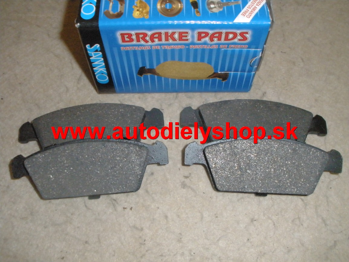  Daewoo TICO 2/95- predné platničky sada