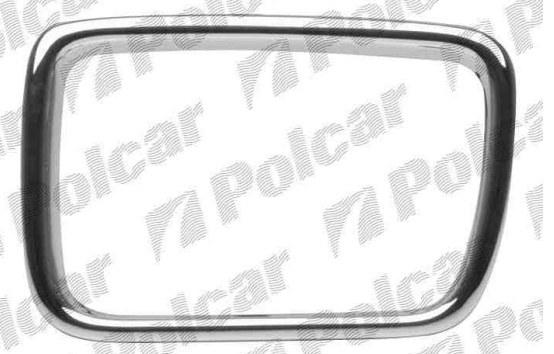BMW 5 E34 2/88-11/95 rámik masky,chrom. ľavý / od r.v.93