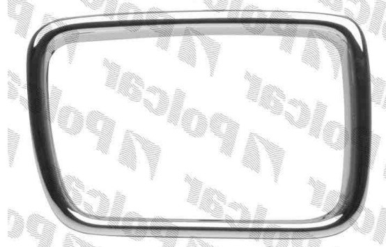 BMW 5 E34 2/88-11/95 rámik masky,chrom. Pravý / od r.v.93