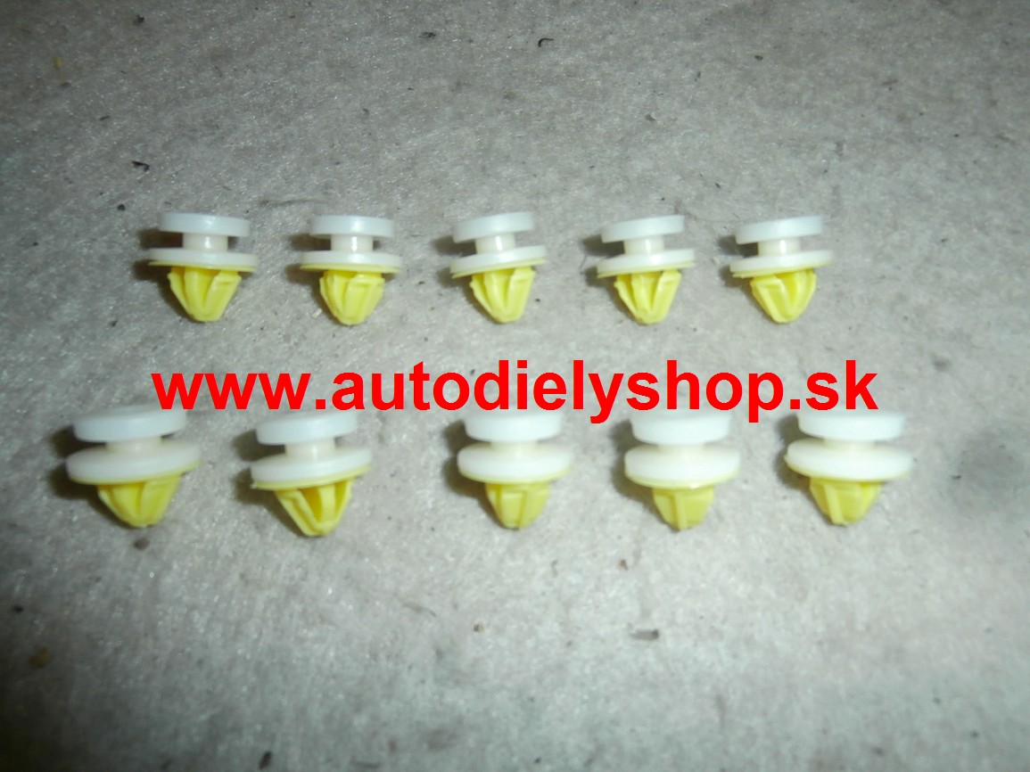 Renault Scenic 9/99-4/03 príchytky čalúnenia interiéru 10 ks