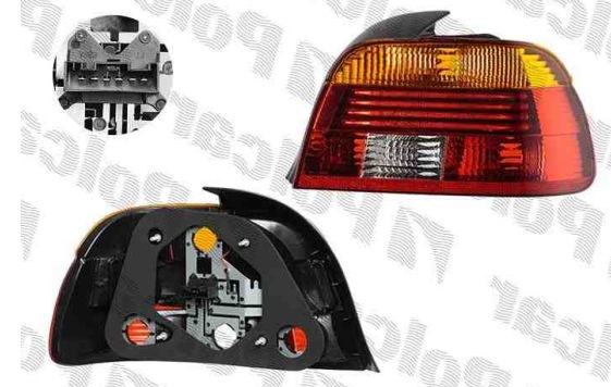 BMW 5 E39 9/00-03 zadné svetlo Pravé,SDN / LED
