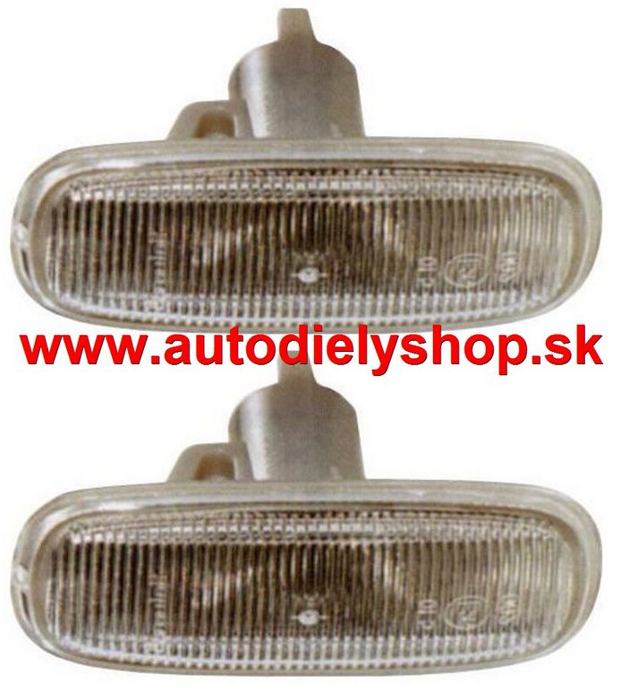 Audi A6 97-6/01 bočné smerovky číre Sada L+P