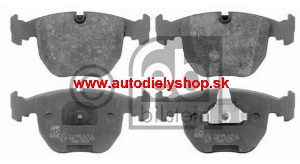 BMW 5 E39 12/95-8/03 predné platničky / ATE /