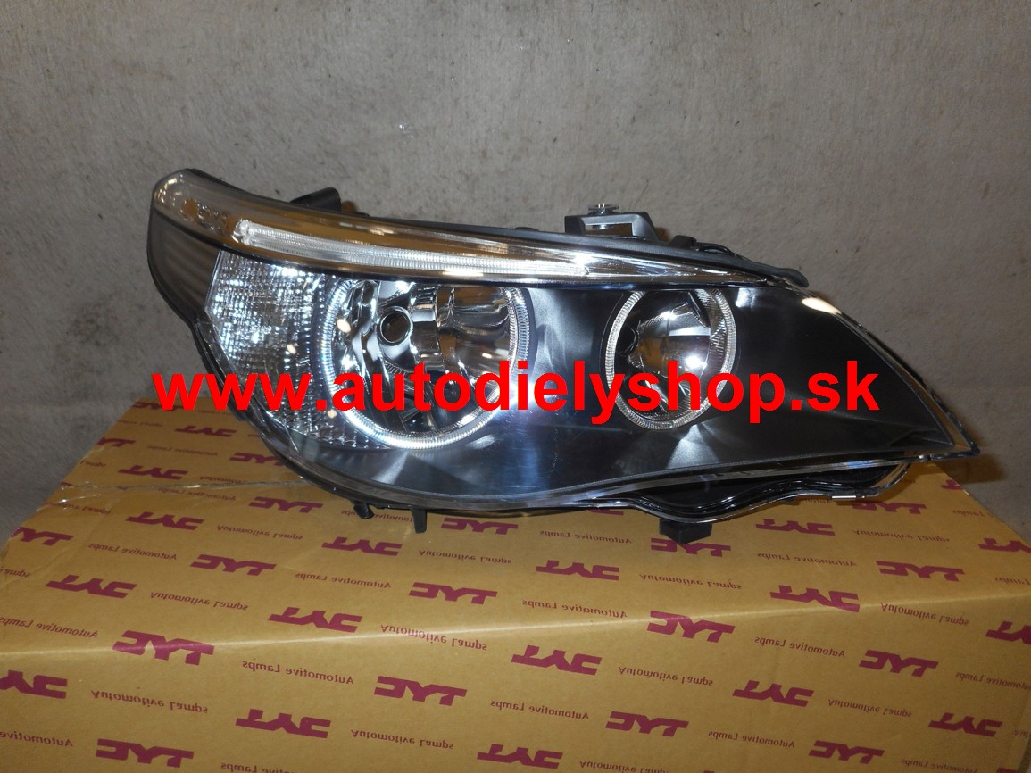BMW 5 E60 8/03-4/07 predné svetlo H7+H7 Pravé / DJ AUTO /