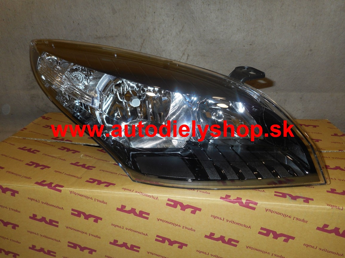 Renault MÉGANE III 11/08- svetlo H7+H7 Pravé / čierne / do 2012