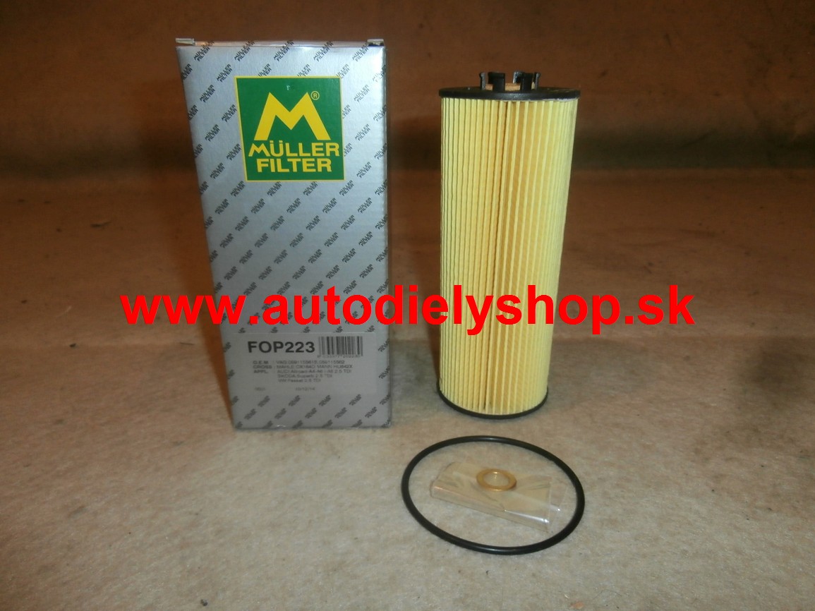 Audi A6 3/97-06/01 olejový filter 2,5TDi 
