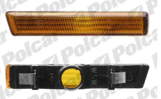 BMW 7 E38 9/94-9/01 bočné smerovky oranžové Sada L+P