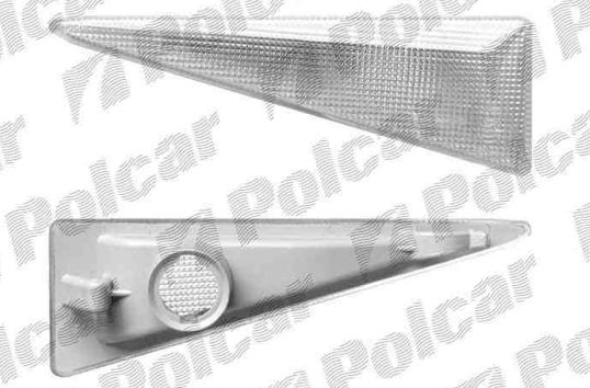 Renault Megane 11/02-12/05 bočné smerovky biele Sada L+P