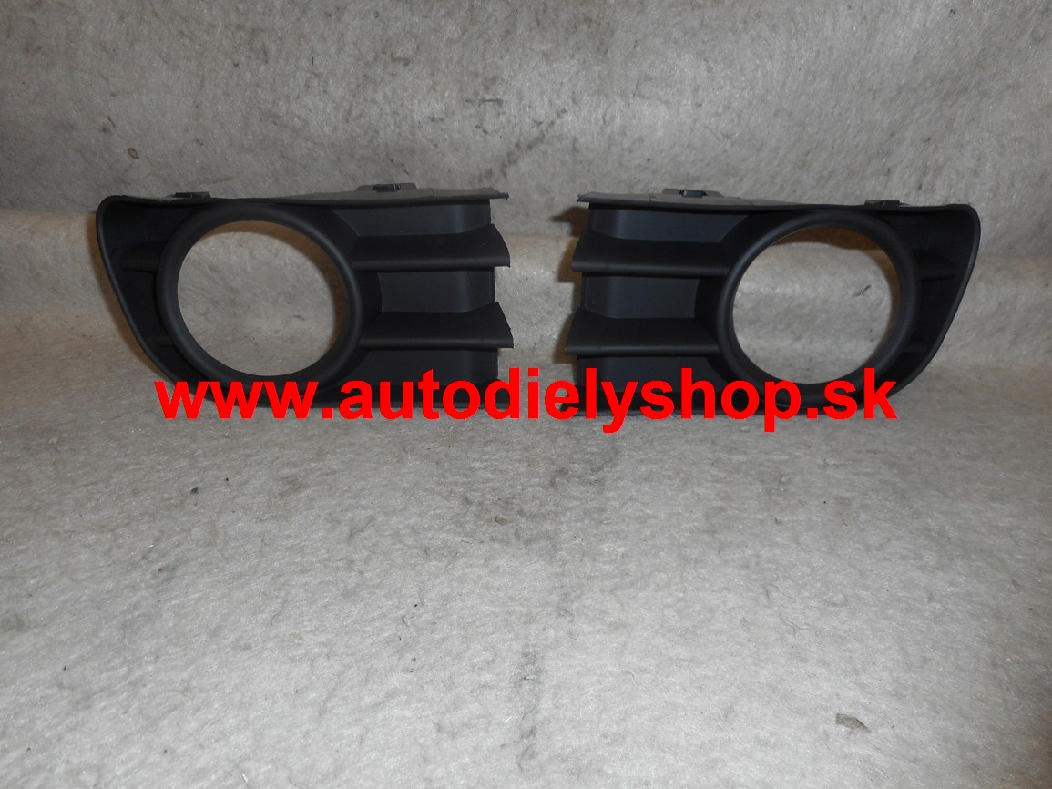 Renault Megane 11/02-12/05 mriežky nárazníka SADA /s otvormi pre hmlovky