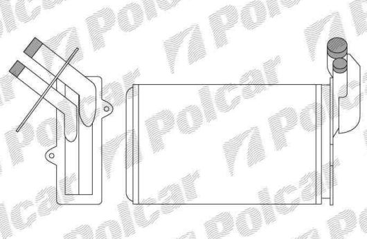 Renault Megane 3/99-11/02 radiator kúrenia / pre všetky typy /