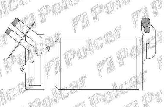 Renault Megane 95-3/99 radiator kúrenia / pre všetky typy /