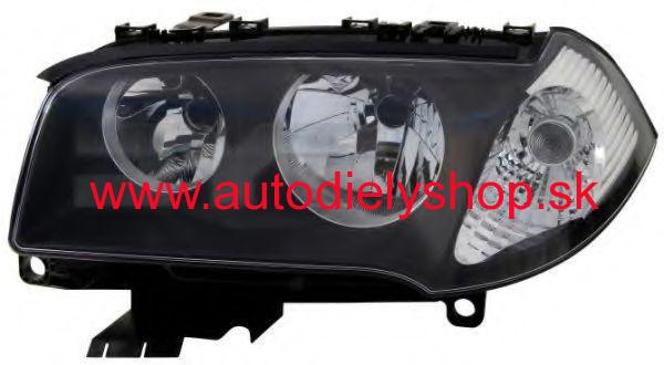 BMW X3 E83 1/04-10/06 predné svetlo ľavé / biela smerovka /