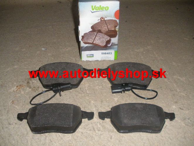 Audi A6 5/04- predné platničky ATE, / VALEO /
