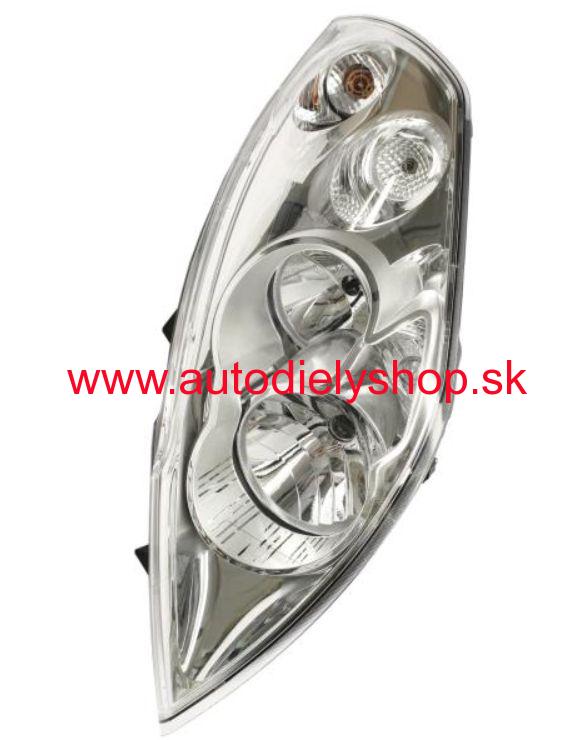 Renault MASTER 2/2010- predné svetlo H1+H7 ľavé