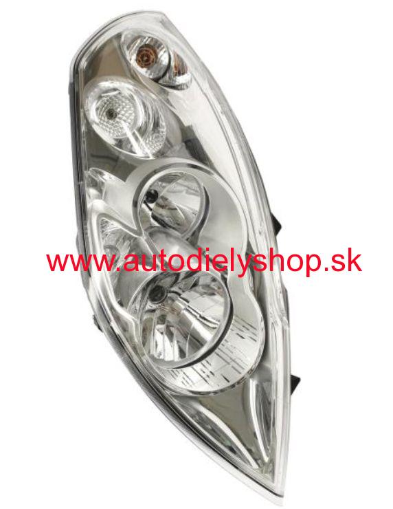 Renault MASTER 2/2010- predné svetlo H1+H7 Pravé