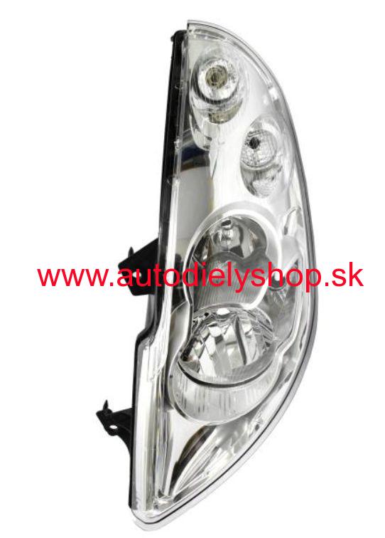 Renault MASTER 2/2010- predné svetlo H1+H7+H7 ľavé
