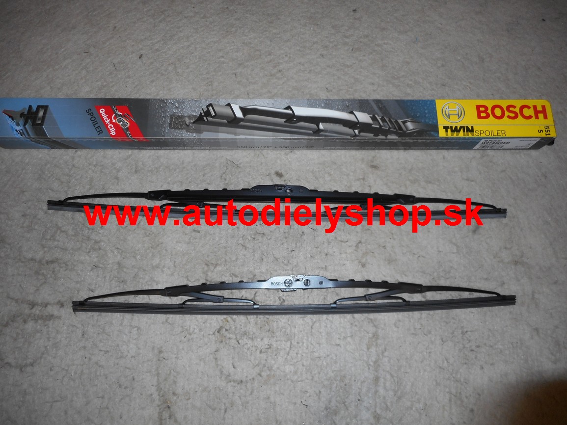 BMW X3 E83 11/06- predný stierač Sada L+P / BOSCH /
