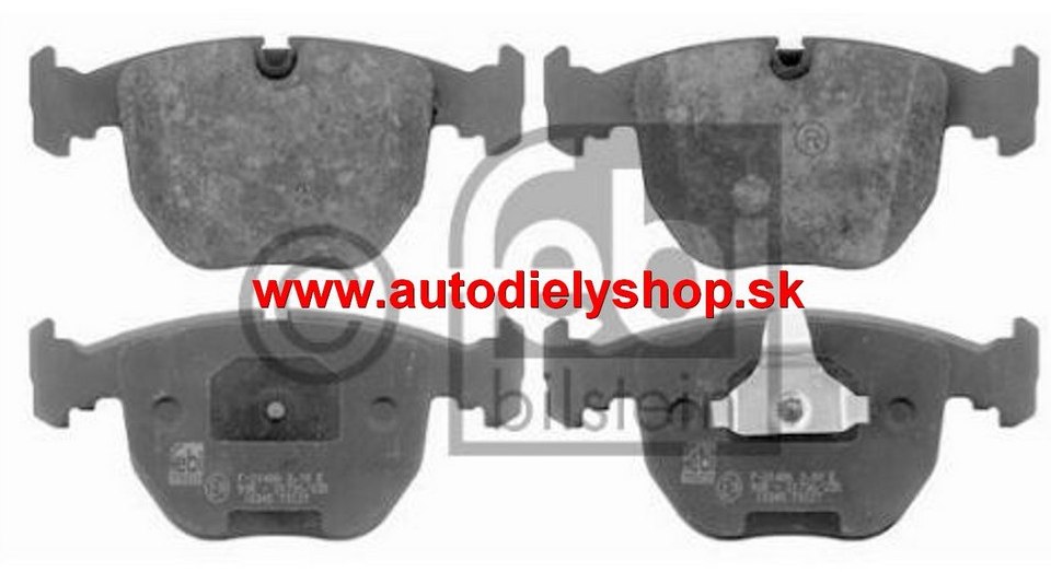 BMW X5 E53 1/00-12/03 predné platničky Sada / ATE /