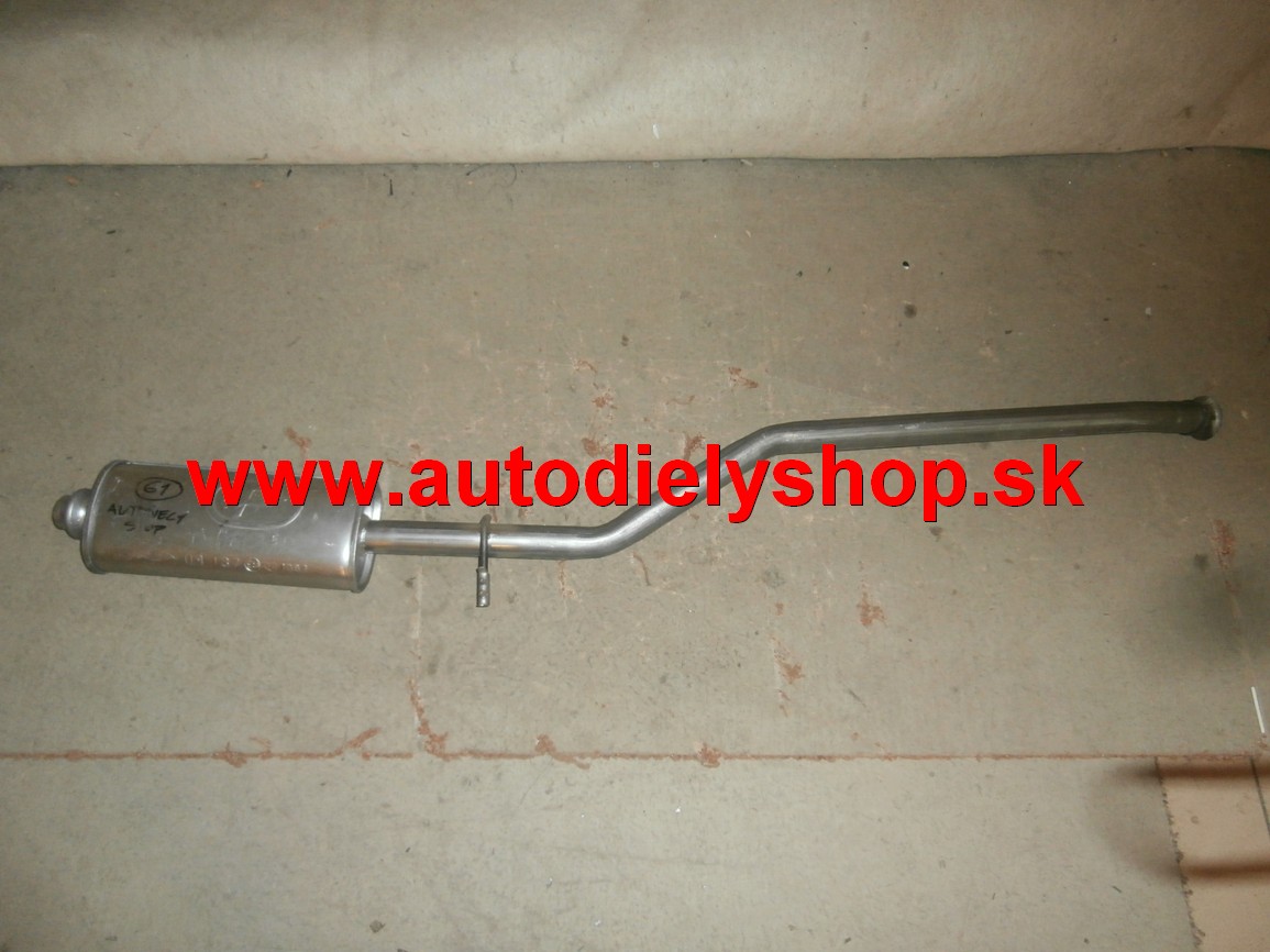 Citroen BERLINGO 9/96-11/02 stredná čast výfuku 1,1i-1,4i-1,8i