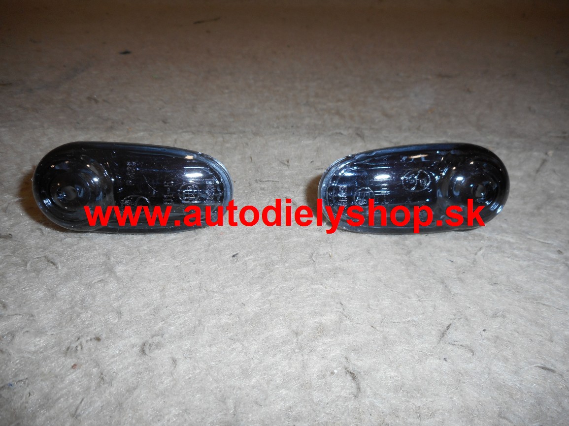 Fiat BRAVO 2/07- bočné smerovky čierne Sada L+P