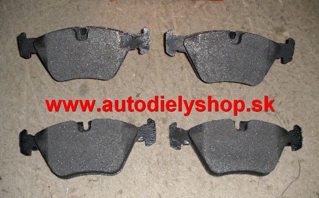 BMW X5 E53 1/04-2/07 predné platničky Sada / A.B.S /