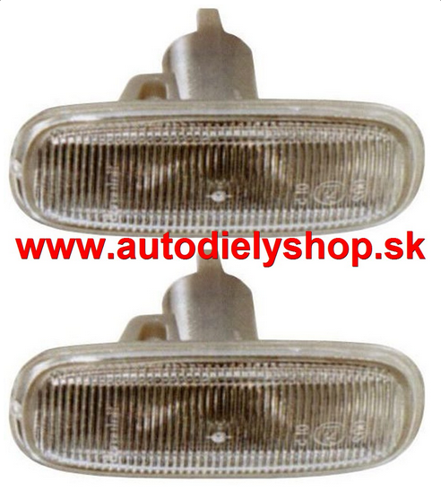 Audi TT 1/99-06 bočné smerovky číre Sada L+P
