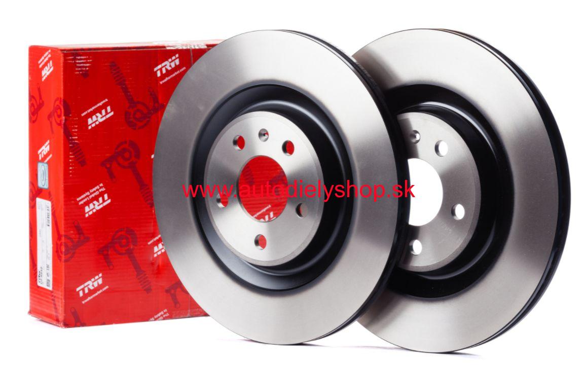 BMW X5 E70 2/07- predné brzdové kotúče 332 mm Sada L+P/ TRW /
