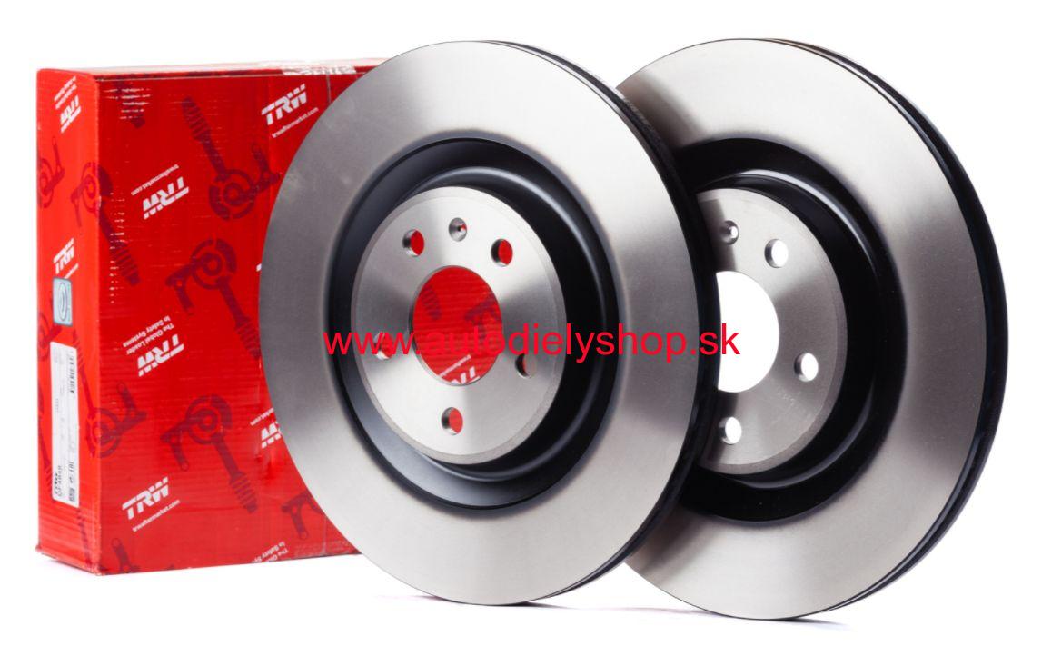BMW X5 E70 2/07- predné brzdové kotúče 348 mm Sada L+P/ TRW /