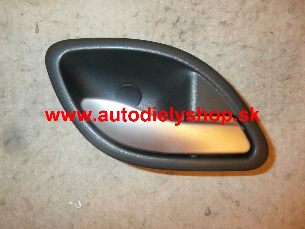 Renault LAGUNA 4/05-7/07 vnútorná kľučka Pravá zadná,chromová