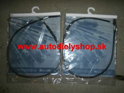 Renault LAGUNA 2/01-05 lanká ručnej brzdy Sada L+P