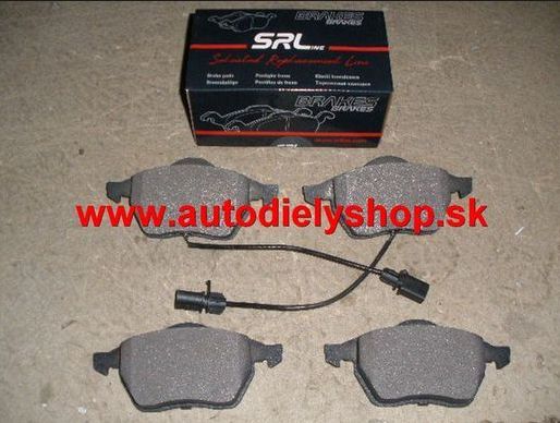 Renault Laguna 7/98-1/01 predné platničky Sada / SRL /