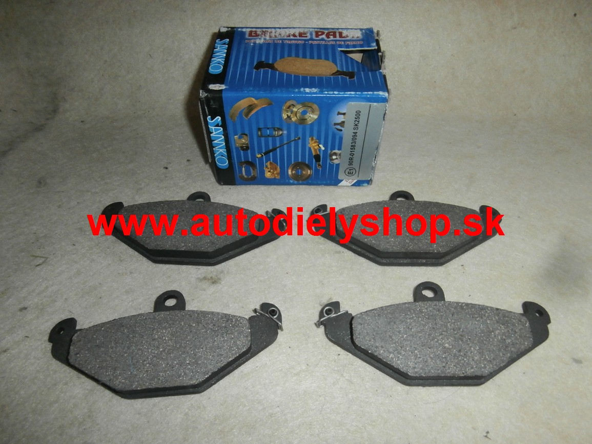 Renault Laguna 7/98-1/01 zadné platničky / SAMKO /