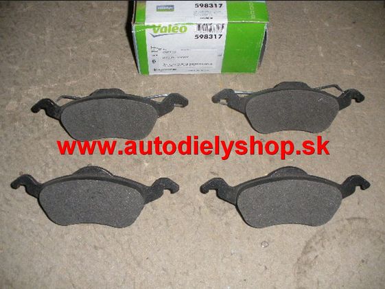 Renault Laguna 7/98-1/01 predné platničky Sada / VALEO /
