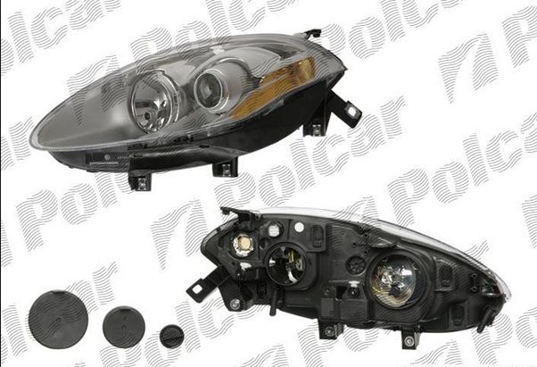 Fiat BRAVO 2/07- svetlo H1+H7 Ľavé / od r.v.3/2010
