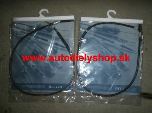Renault Laguna 94-6/98 lanká ručnej brzdy Sada L+P