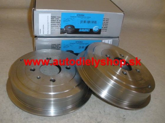 Renault Laguna 94-6/98 zadné bubny Sada L+P, 203mm /DELPHI/
