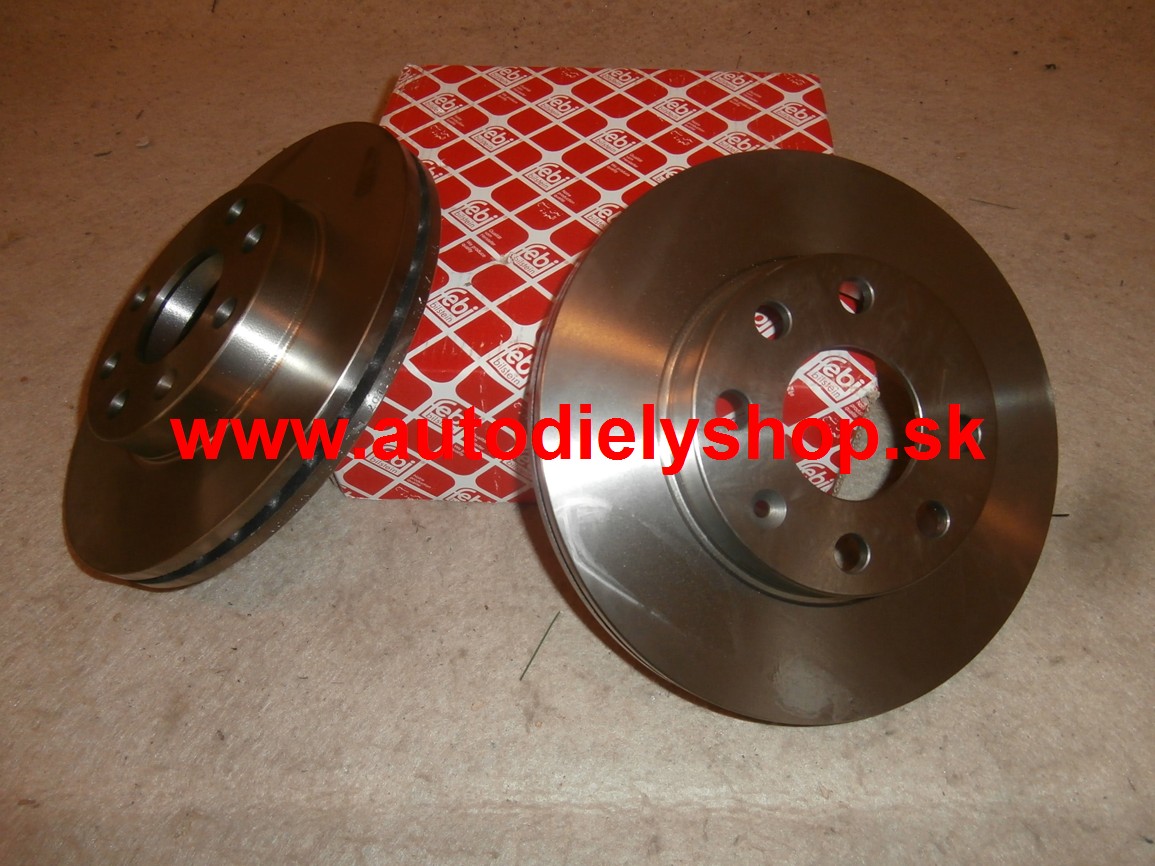 Opel COMBO 12/93-2/02 predné kotúče Sada Ľ+P,vetrané,236mm