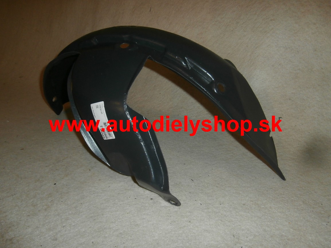 Renault Kangoo 4/03-08 predný podblatník ľavý /zadná časť/