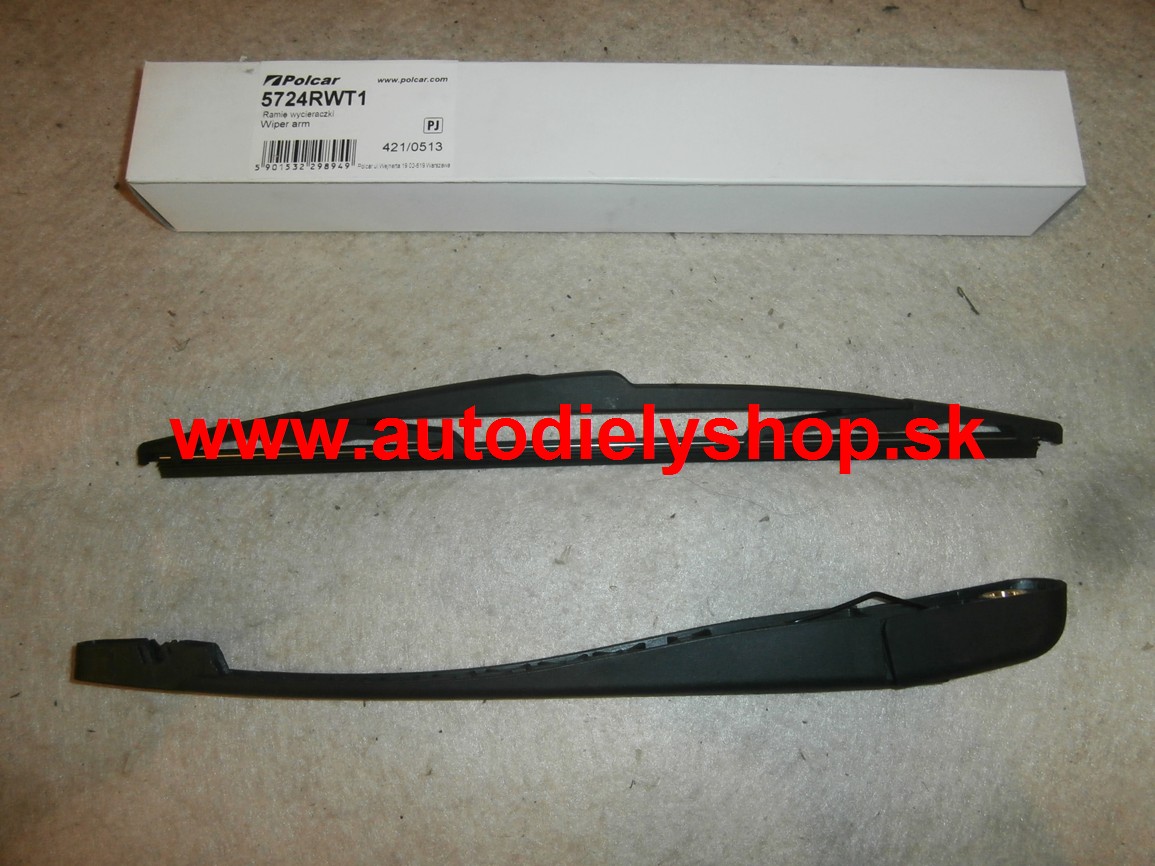 Peugeot 207 5/06- zadné ramienko stierača Komplet,HB