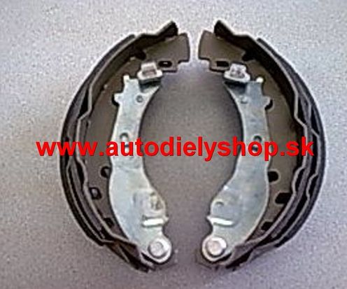 Renault Kangoo 4/03- zadné brzdové čeľuste Sada L+P / A.B.S./