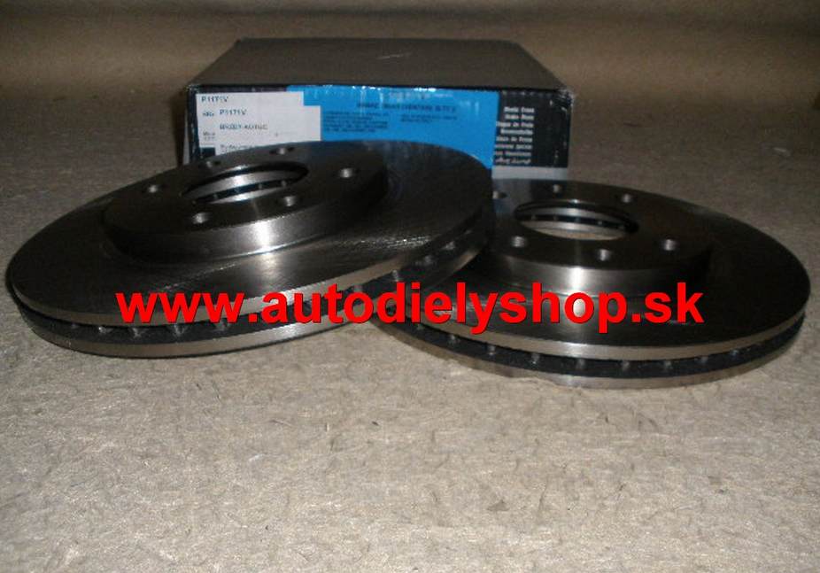 Peugeot 306 3/93-4/97 predné brzdové kotúče 247mm vetrané / SAMKO