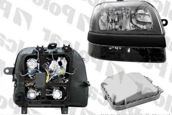 Fiat Doblo 01-10/05 svetlo H1+H7 Pravé / TYC /
