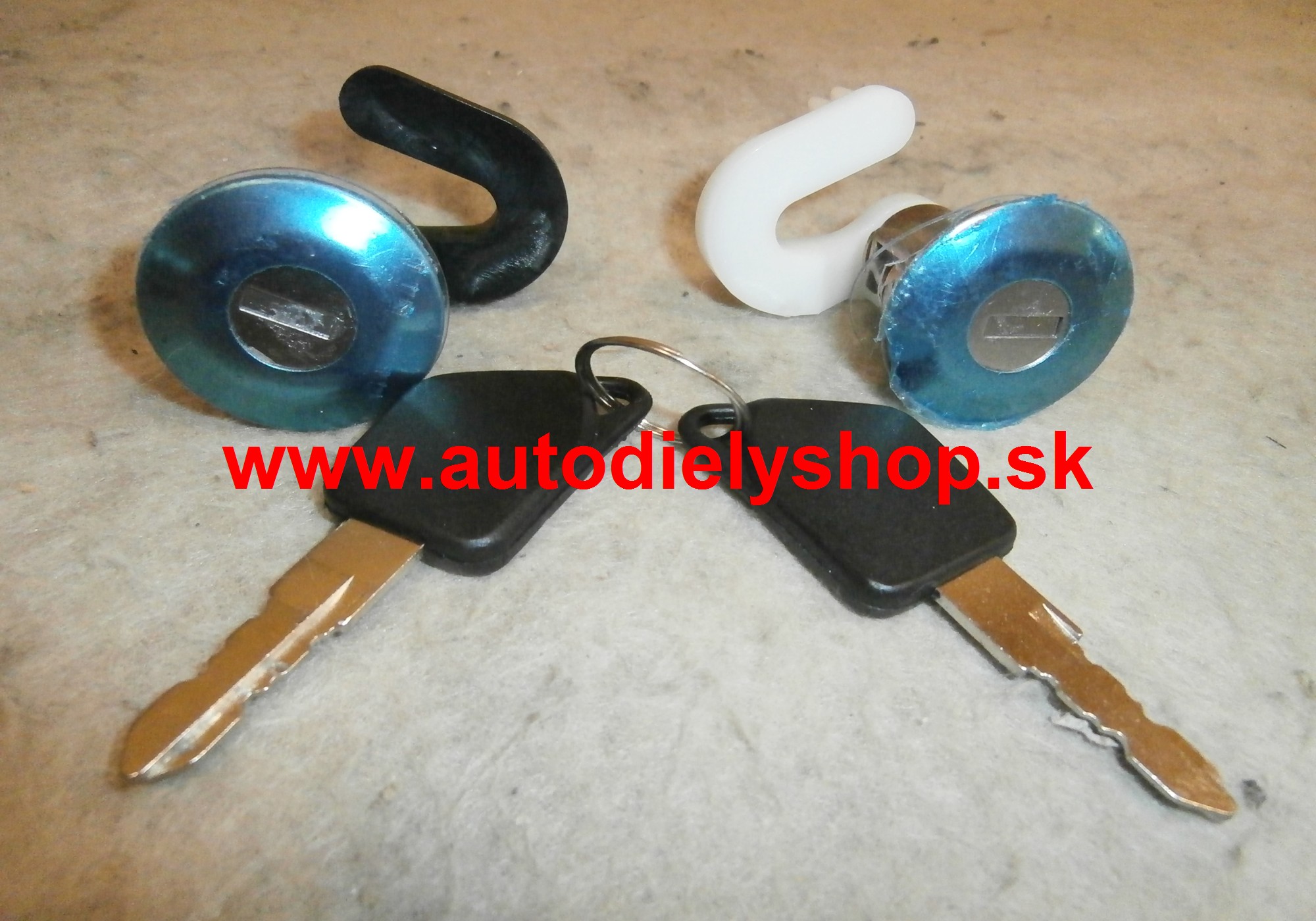Peugeot 306 3/93-4/97 2x zámok dverí + 2 x klúč