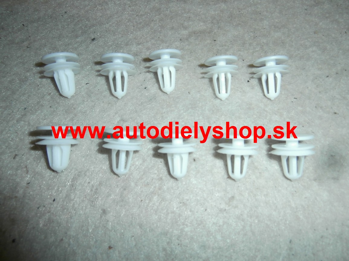 Peugeot 306 3/93-4/97 príchytky čalúnenie 10 ks