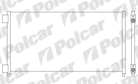 Fiat DOBLO 5/01-10/05 chladič klimi 1,3JTD-1,9JTD