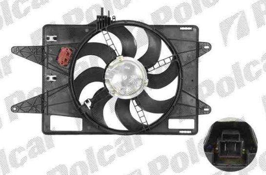 Fiat DOBLO 5/01-10/05 ventilátor chladičov 1,9D s AC