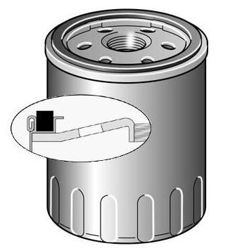 Fiat DOBLO 5/01-10/05 olejový filter 1,9D / FIL/