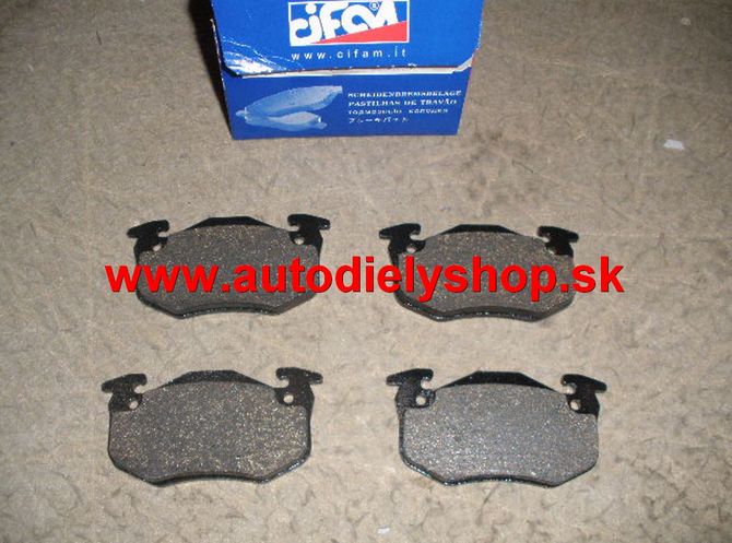 Renault ESPACE III 1/97-10/02 zadné platničky Sada / CIFAM /